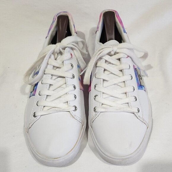 GUESS Women's White Sneakers Size 9M - Picture 2 of 6